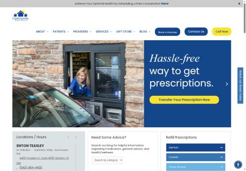 Community Pharmacy Denton TX – Compounding & Drive-Thru